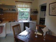 Accommodation at Leura - the priest's cottage